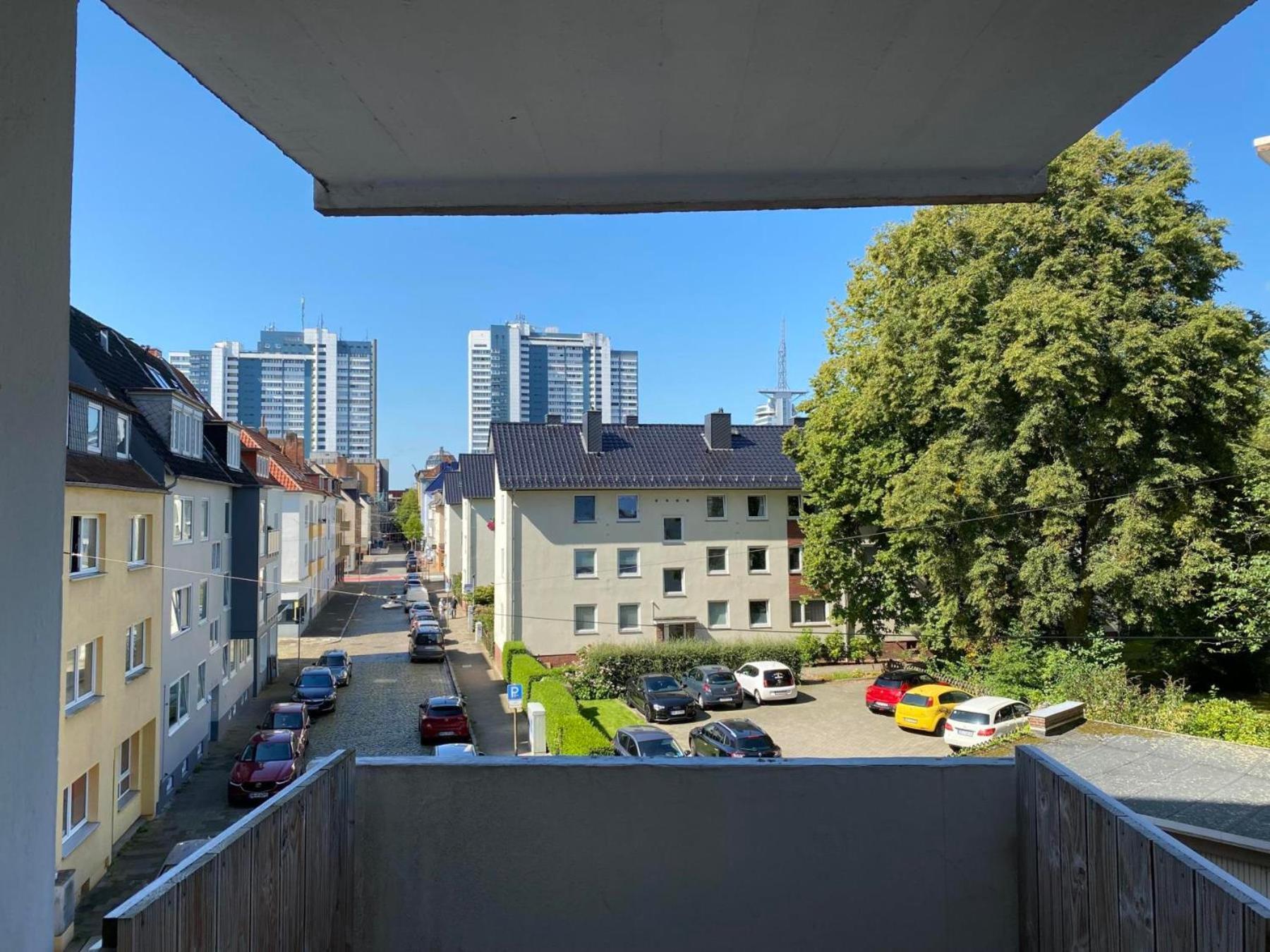 Fewo Am Deich 1 Zentral Mit Stadtblick Und Kontaktloser Check In Bremerhaven Eksteriør bilde