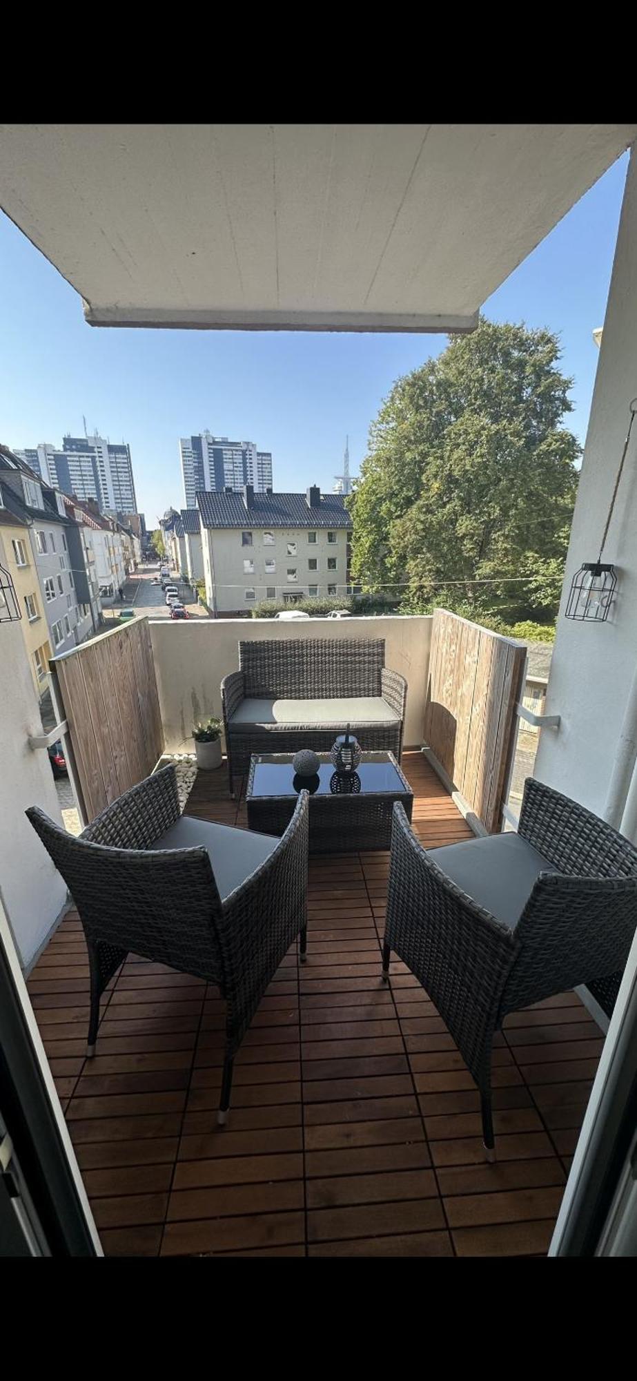 Fewo Am Deich 1 Zentral Mit Stadtblick Und Kontaktloser Check In Bremerhaven Eksteriør bilde